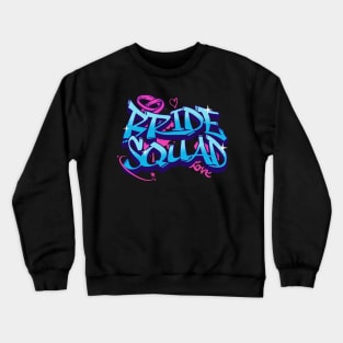 Bachelorette Party Bride Squad Crewneck Sweatshirt